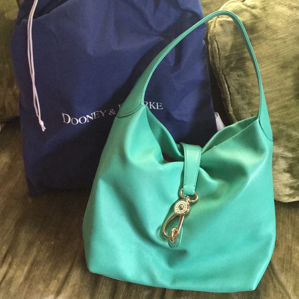 Dooney & Bourke Belvedere Logo Lock Shoulder Bag